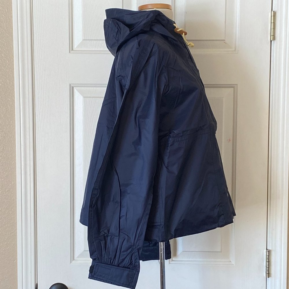 The North Face 78 Rain Top Waterproof Hooded Full Zip Jacket Aviator Navy - Picture 2 of 6